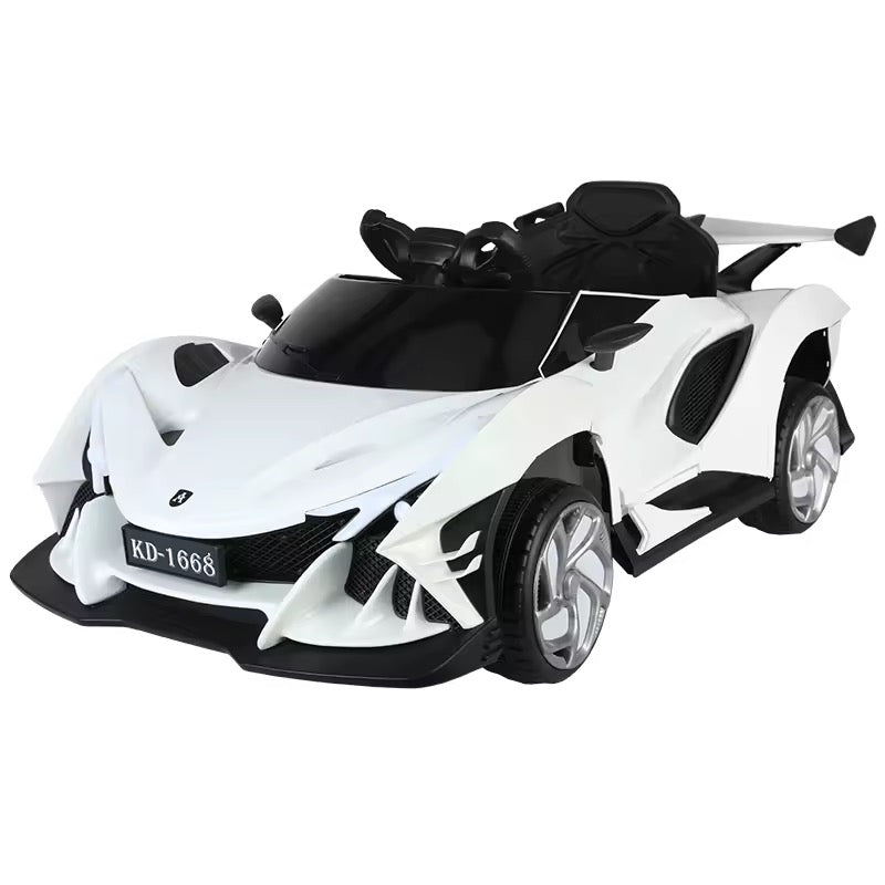 Electric Sports Car with Scissor Doors