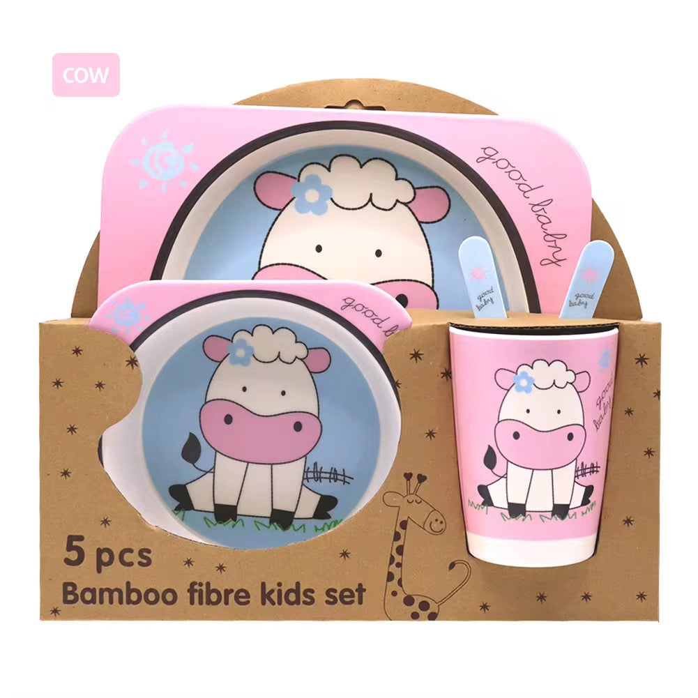 Bamboo Fibre Kids Tableware