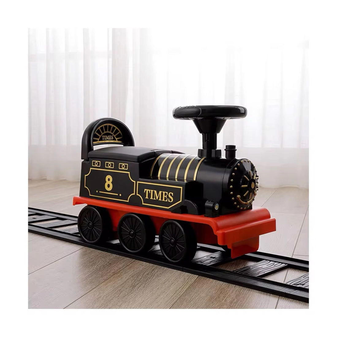 Ride-On Electric Train with Tracks