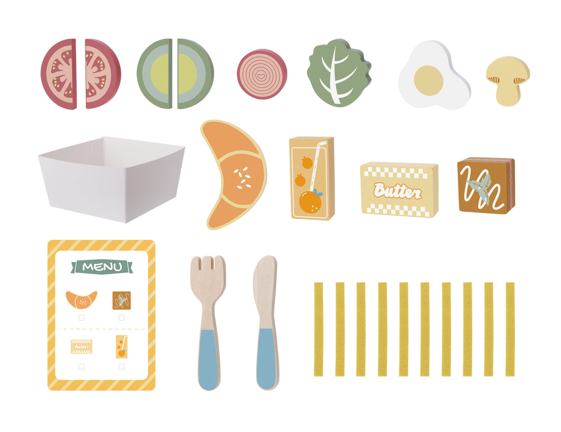 Breakfast Set with Tray