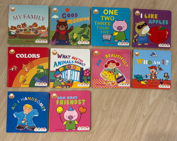 Early Learning Book Set for Toddlers - Set of 10 Books