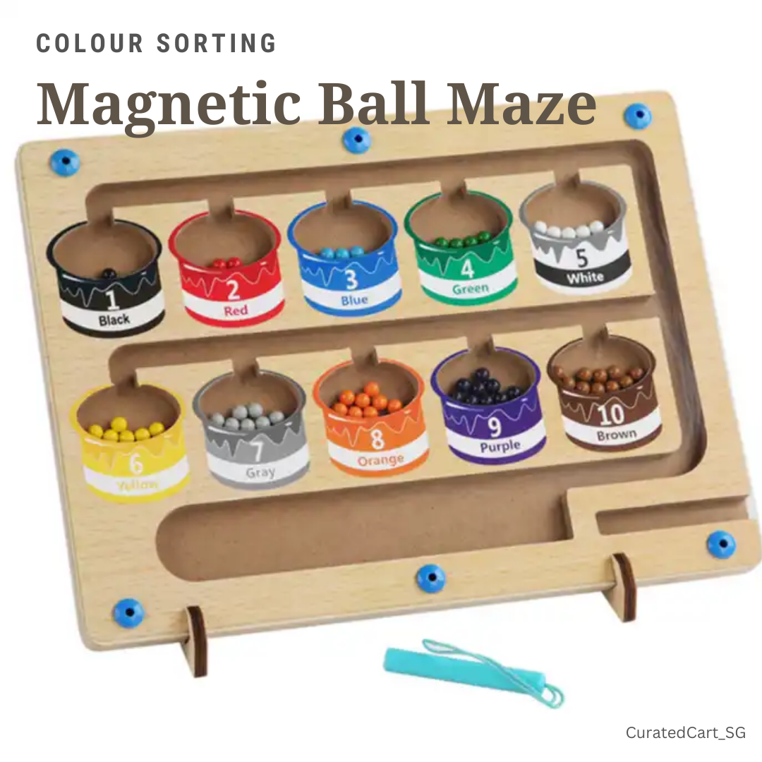 Magnetic Maze Ball (Colour Sorting)