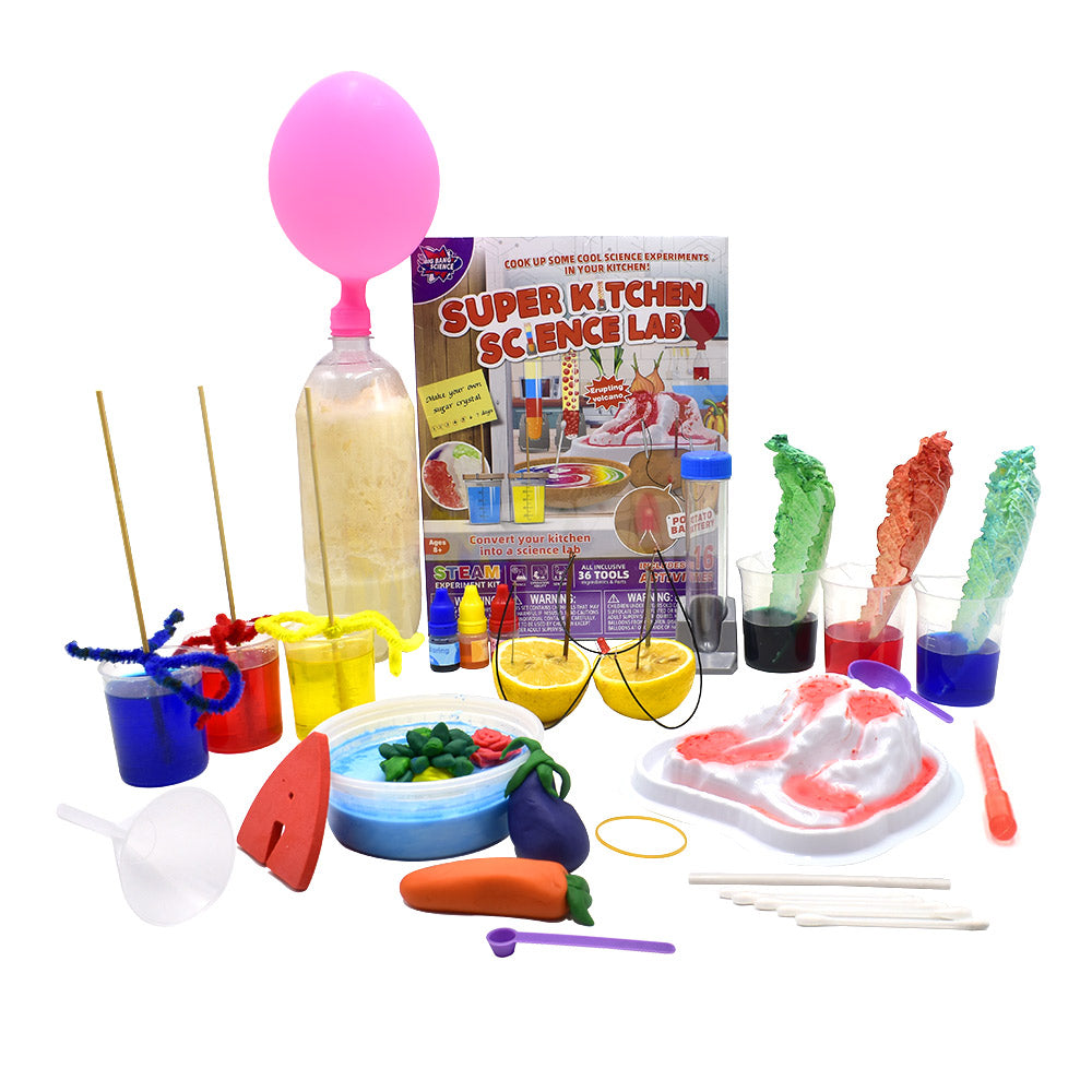 Kitchen Science Lab: STEAM Experiments for Kids