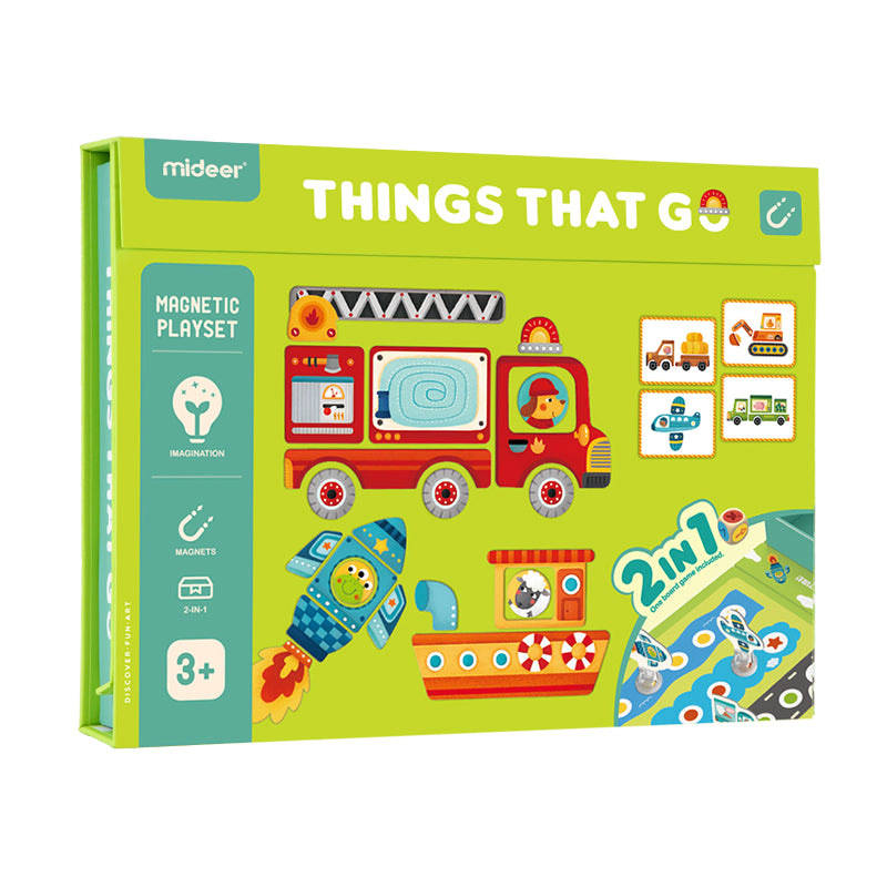 Magnetic Puzzle Playsets for Kids