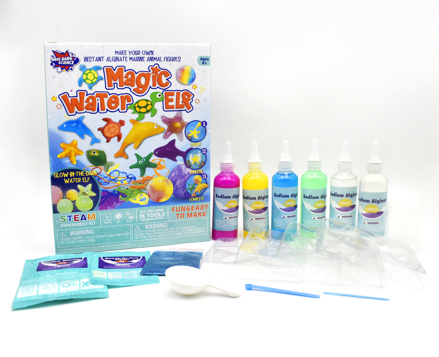 Magic Water Elf Science Lab: STEAM Experiments for Kids