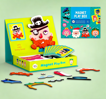 Magnet Play Box – Funny Faces