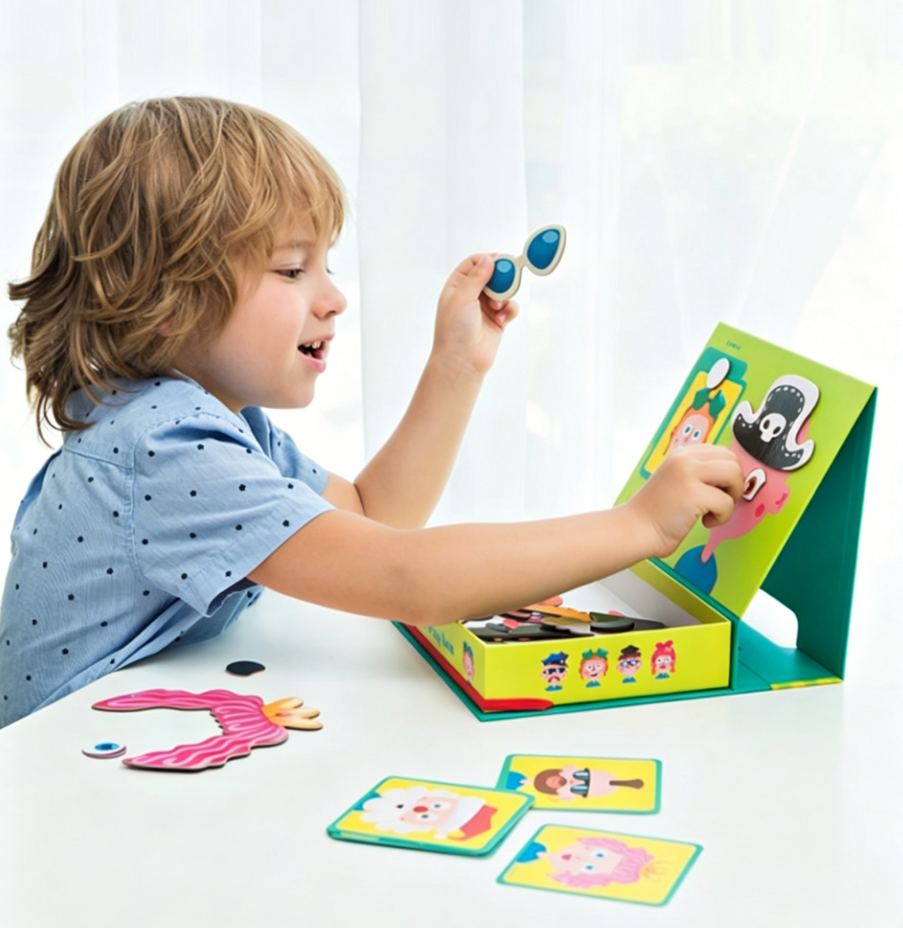 Magnet Play Box – Funny Faces