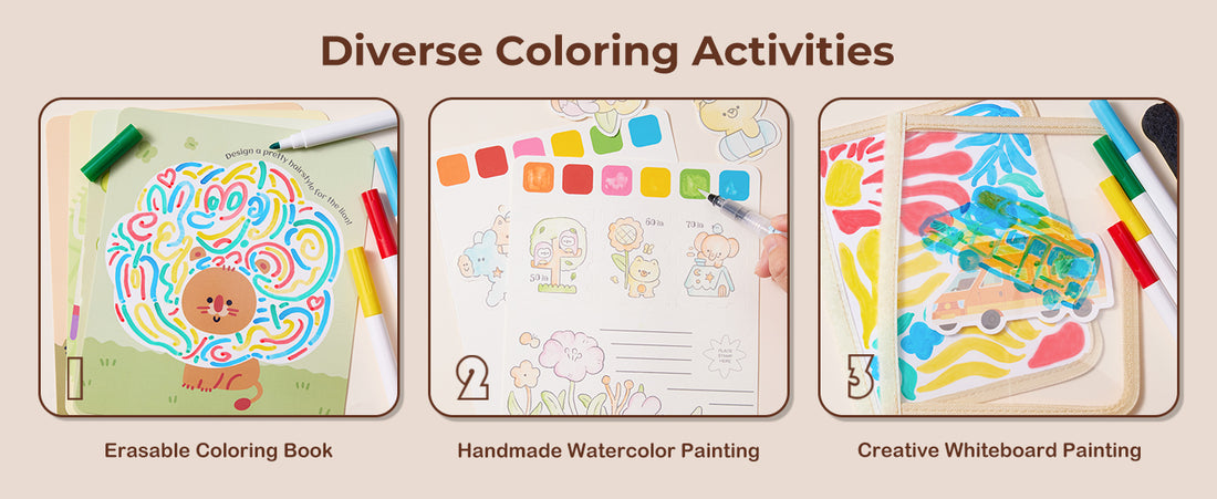 Kids Entertainment Activity Travel Bag