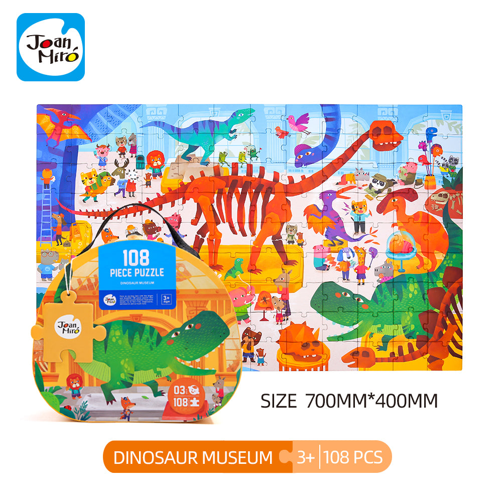 Dinosaur Museum 108-Piece Puzzle