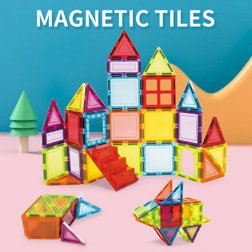 Magnetic Tiles - 42 pieces