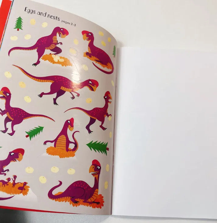 Dinosaur Sticker Book