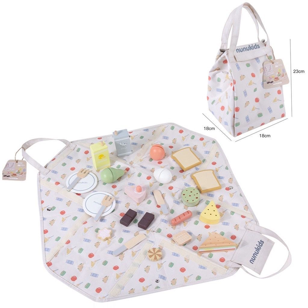 Picnic Pretend Playset with Tote Bag