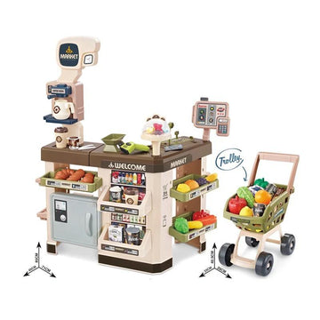 Home Supermarket Play Set (60Pcs)