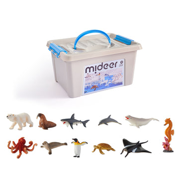 Marine Animals Simulation Toy Set - 11 Pieces