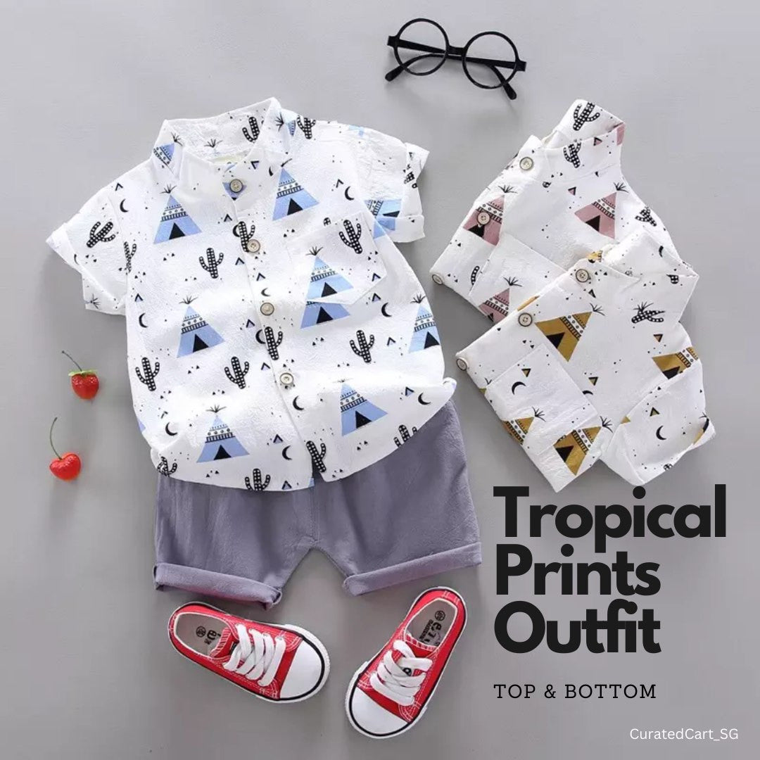 Tropical Prints (Top & Bottom)