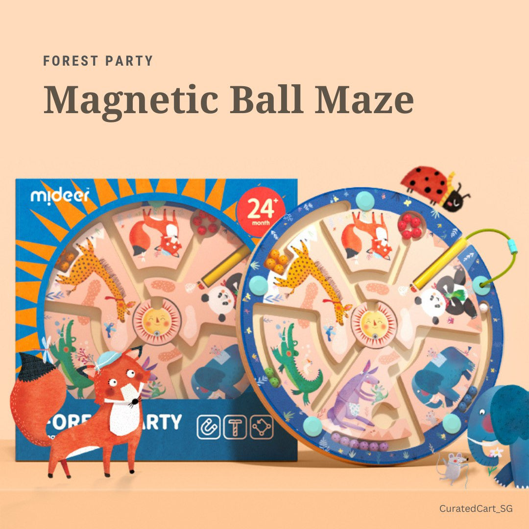 Magnetic Ball Maze (Forest Party)