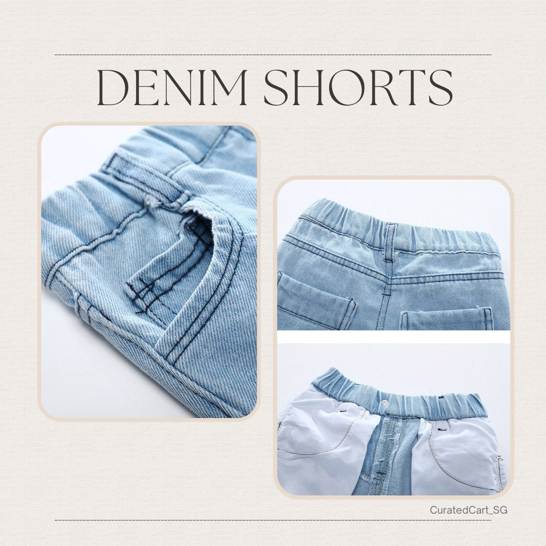 Denim Shorts for Boys (Ages 1-4)