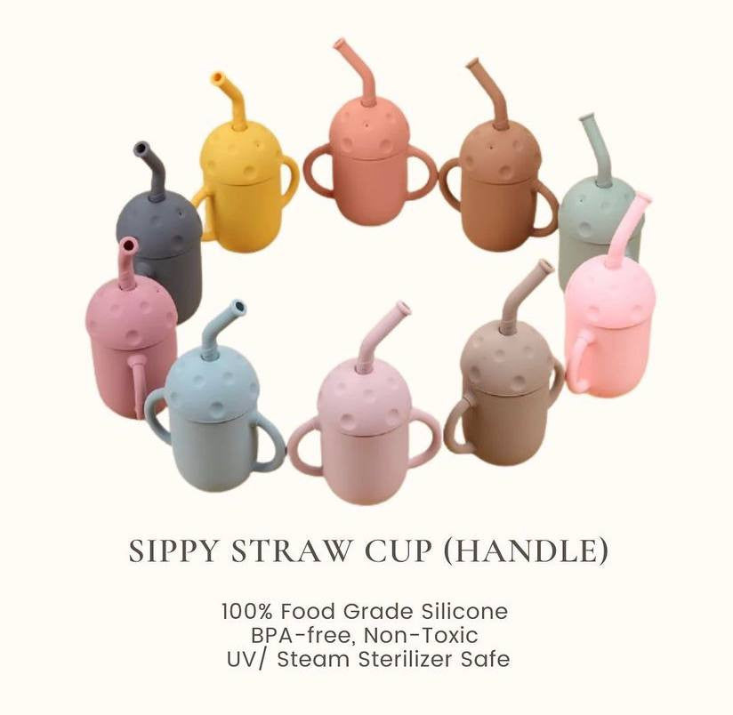 Sippy Straw Cup with Handles